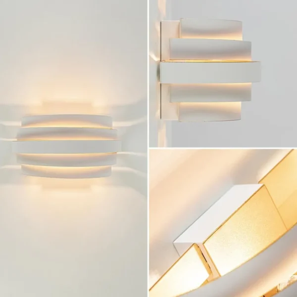 moderne_g_wandlamp_wit_me_3.webp Clearance Straluma Moderne G9 wandlamp wit met goud