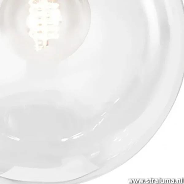 moderne_glazen_plafonnier_3.webp Outlet Straluma Moderne glazen plafonniere bol hal-wc