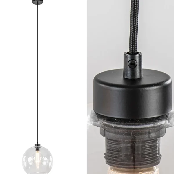 moderne_hanglamp_met_held_1.webp Online Straluma Moderne hanglamp met helder glas 30 cm