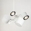 Cheap Straluma Moderne hanglamp wit met verstelbare LED spots