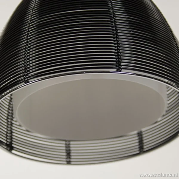 moderne_hanglamp_zwart_kl_2.webp Hot Straluma Moderne hanglamp zwart klein
