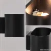 moderne_kleine_wandlamp_o_3.webp Store Straluma Moderne kleine wandlamp ovaal zwart