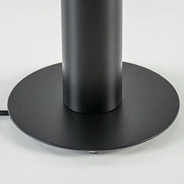 moderne_lampvoet_cilinder_2.webp Outlet Straluma Moderne lampvoet cilinder mat zwart excl kap