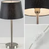 moderne_lampvoet_washingt_3.webp Sale Straluma Moderne lampvoet Washington nikkel excl. kap