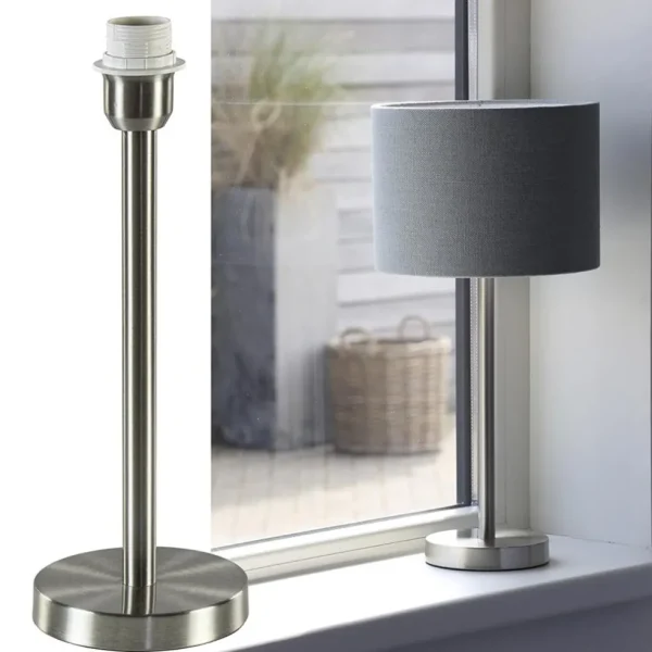 moderne_lampvoet_washingt_4.webp Sale Straluma Moderne lampvoet Washington nikkel excl. kap