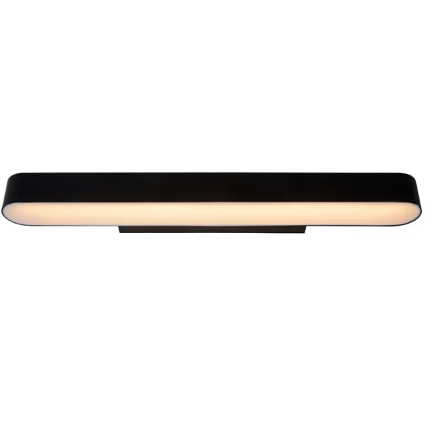 New Straluma Moderne LED badkamer wandlamp zwart 60 cm