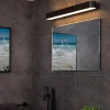 New Straluma Moderne LED badkamer wandlamp zwart 60 cm
