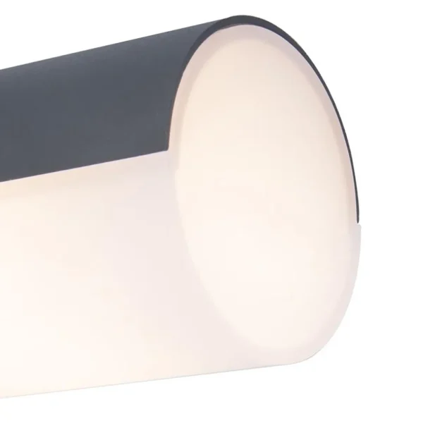 Clearance Straluma Moderne LED buitenlamp cilinder draaibaar IP54