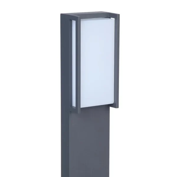 moderne_led_buitenpaal_gr_1.webp New Straluma Moderne LED buitenpaal grijs rechthoek IP54