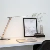 Clearance Straluma Moderne LED bureaulamp geborsteld staal verstelbaar