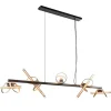 moderne_led_design_hangla_1-1.webp Best Sale Straluma Moderne LED design hanglamp zwart met goud