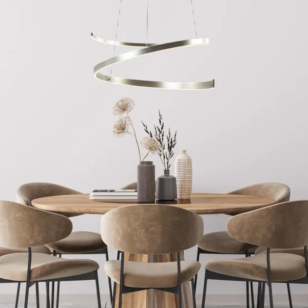 Best Straluma Moderne LED hanglamp rond met dim to warm functie
