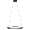 moderne_led_hanglamp_zwar_1.webp Cheap Straluma Moderne LED hanglamp zwarte ring 80 cm