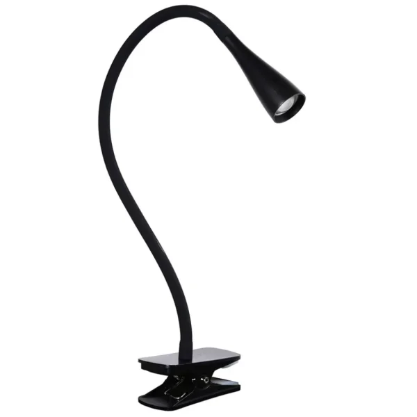 moderne_led_klemlamp_zwar_0.webp Flash Sale Straluma Moderne LED klemlamp zwart inclusief dimbaar LED