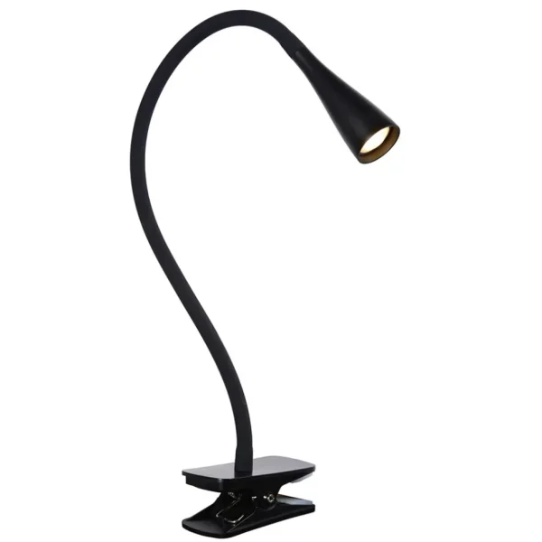 moderne_led_klemlamp_zwar_1.webp Flash Sale Straluma Moderne LED klemlamp zwart inclusief dimbaar LED