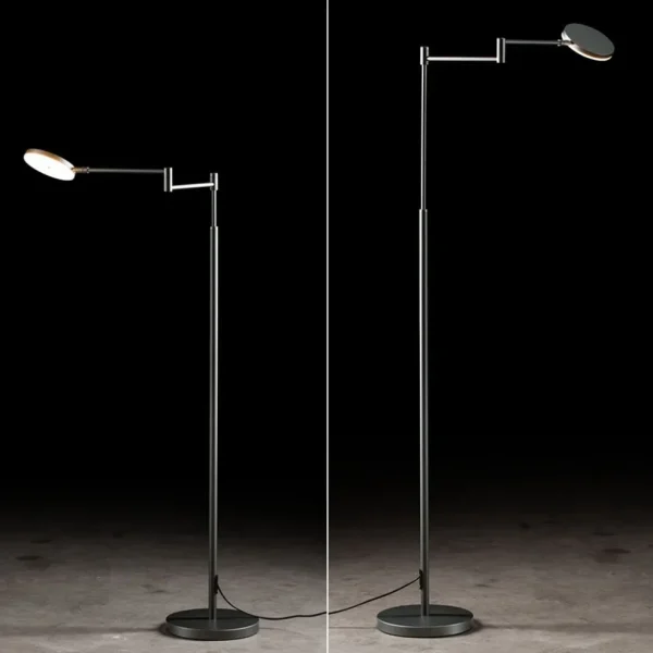 Fashion Straluma Moderne LED leeslamp vloerlamp antraciet