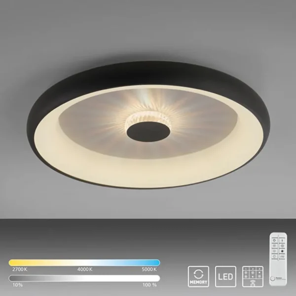 moderne_led_plafondlamp_m_1-1.webp Sale Straluma Moderne LED plafondlamp met kristaleffect zwart