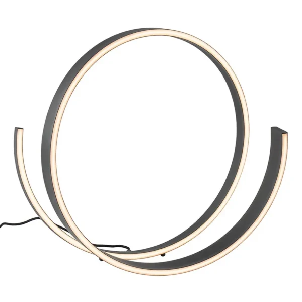 Sale Straluma Moderne LED tafellamp zwart met dim to warm functie