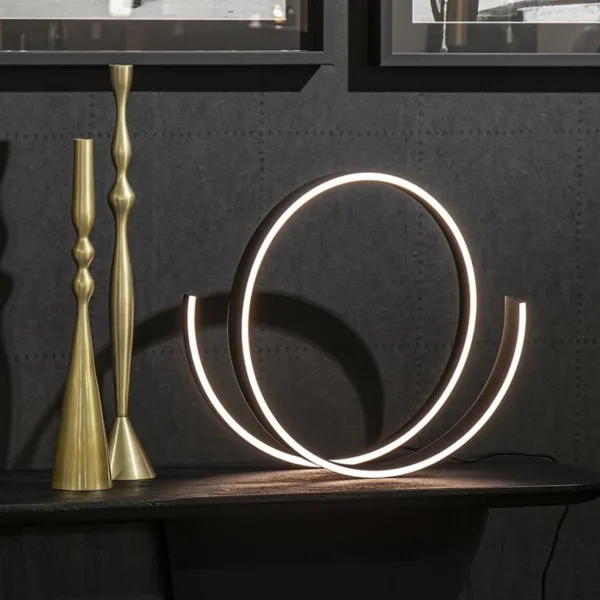 Sale Straluma Moderne LED tafellamp zwart met dim to warm functie