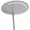 moderne_led_uplighter_met_1.webp Online Straluma Moderne LED uplighter met leeslamp geborsteld staal