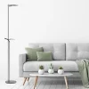 moderne_led_uplighter_sta_4.webp Store Straluma Moderne LED uplighter staal met helder glas en leesarm