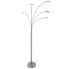 moderne_led_vloerlamp_lic_0.webp Discount Straluma Moderne LED vloerlamp 5-lichts geborsteld staal dimbaar