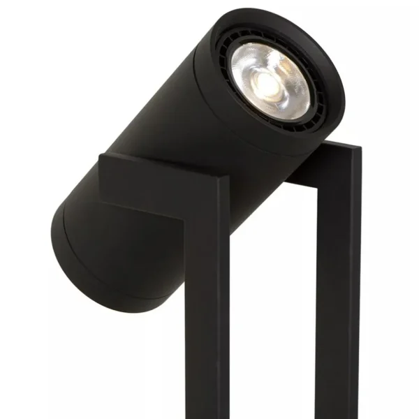 moderne_led_vloerlamp_mat_2.webp New Straluma Moderne LED vloerlamp mat zwart met kantelbare spot