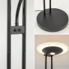 Cheap Straluma Moderne LED vloerlamp met uplighter en leeslamp mat zwart