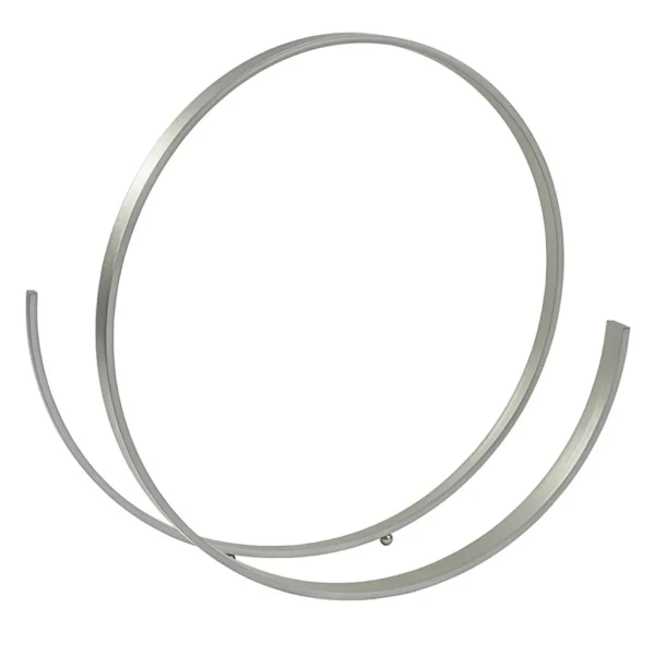 Online Straluma Moderne LED vloerlamp nikkel dimbaar