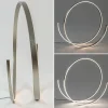 Online Straluma Moderne LED vloerlamp nikkel dimbaar