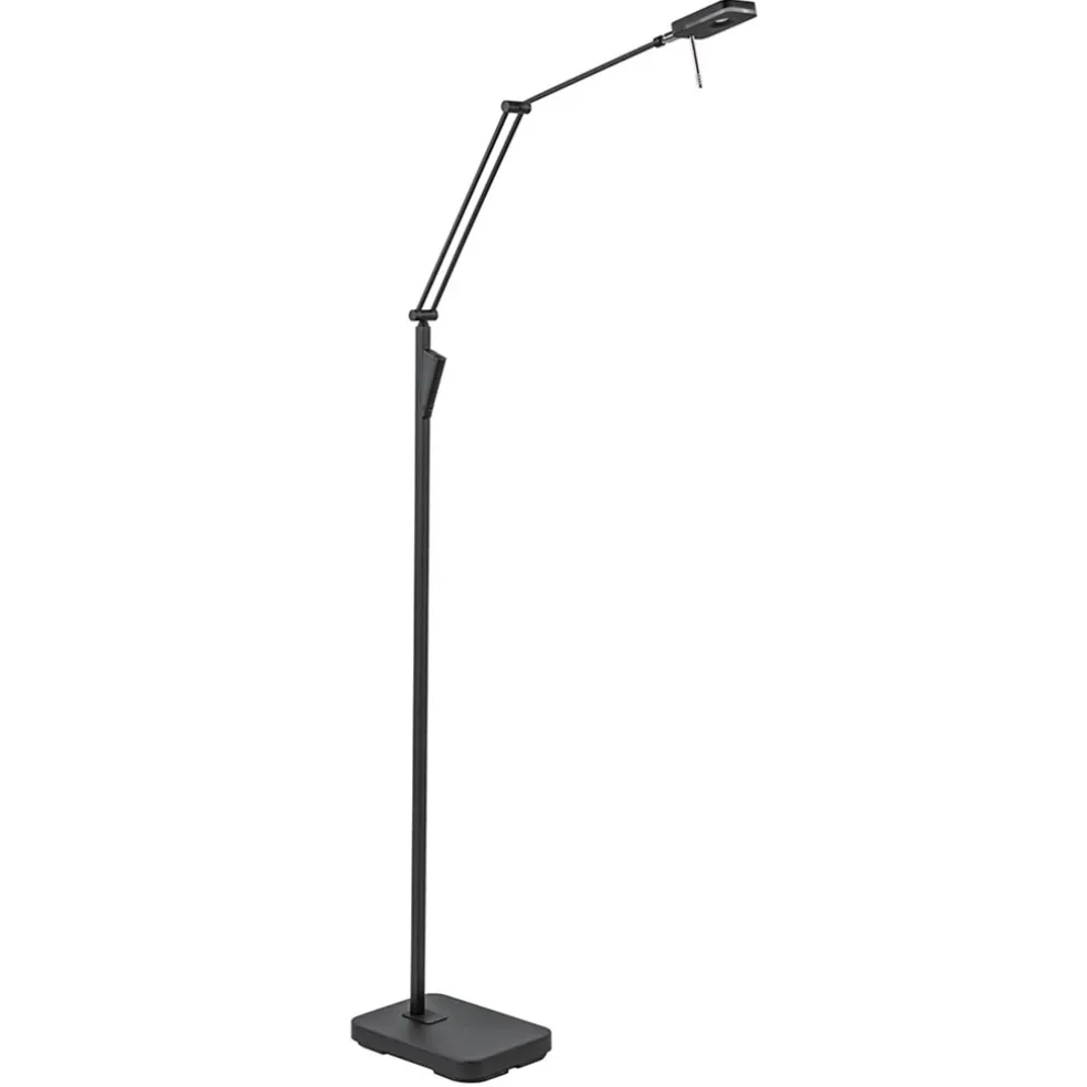 moderne_led_vloerlamp_zwa_0.webp Cheap Straluma Moderne LED vloerlamp zwart met verstelbare arm