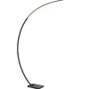 moderne_led_vloerlamp_zwa_1-5.webp Best Straluma Moderne LED vloerlamp zwart met zwart marmer