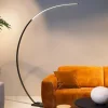 moderne_led_vloerlamp_zwa_4-5.webp Best Straluma Moderne LED vloerlamp zwart met zwart marmer