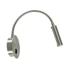 moderne_led_wandlamp_nikk_0.webp Flash Sale Straluma Moderne LED wandlamp nikkel met flexibele arm