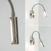 moderne_led_wandlamp_nikk_3.webp Flash Sale Straluma Moderne LED wandlamp nikkel met flexibele arm