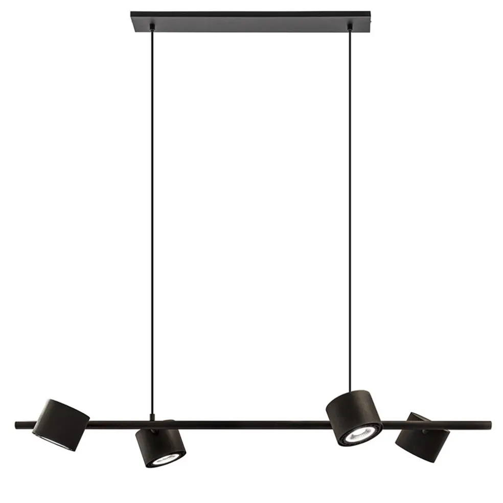 moderne_lichts_hanglamp_i_0.webp Shop Straluma Moderne 4-lichts hanglamp inclusief verstelbare LED spots
