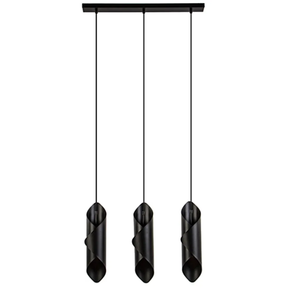 moderne_lichts_hanglamp_z_0.webp Sale Straluma Moderne 3-lichts hanglamp zwart metaal