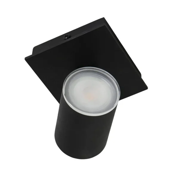 moderne_lichts_opbouw_spo_0.webp Online Straluma Moderne 1-lichts opbouw spot zwart inclusief LED