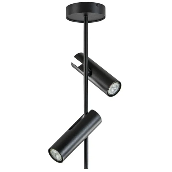 moderne_lichts_opbouwspot_0.webp Online Straluma Moderne 2-lichts opbouwspot zwart verstelbaar