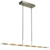 Fashion Straluma Moderne nikkel LED hanglamp met helder glas dimbaar