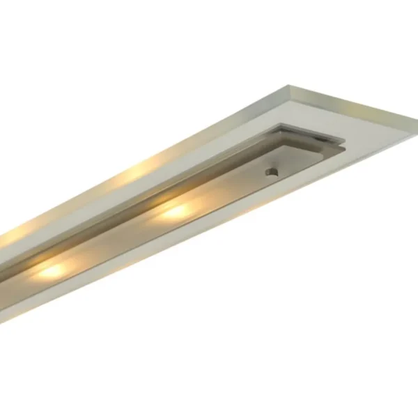 Fashion Straluma Moderne nikkel LED hanglamp met helder glas dimbaar