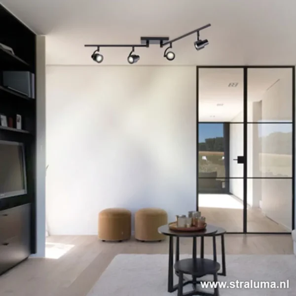moderne_opbouwspot_mat_zw_4.webp Store Straluma Moderne opbouwspot mat zwart 4-lichts