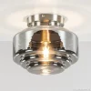 moderne_plafondlamp_nikke_1-1.webp Clearance Straluma Moderne plafondlamp nikkel met smokey glas