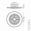 moderne_plafondventilator_1-2.webp Flash Sale Straluma Moderne plafondventilator inclusief dimbaar LED klein