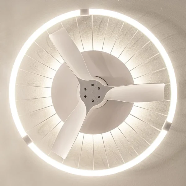 Cheap Straluma Moderne plafondventilator wit inclusief LED verlichting