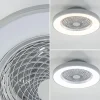 moderne_plafondventilator_3-3.webp Best Sale Straluma Moderne plafondventilator grijs met geintegreerd LED