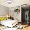 Fashion Straluma Moderne plafondventilator wit inclusief LED en color