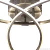 moderne_plafonnire_nikkel_3.webp Cheap Straluma Moderne plafonnière nikkel met LED