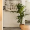 Shop Straluma Moderne staande lamp met draad kap mat zwart