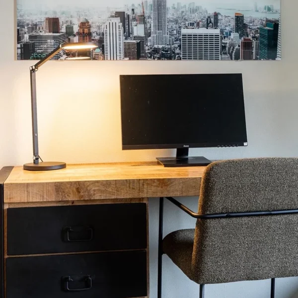 moderne_tafelbureaulamp_z_4.webp Hot Straluma Moderne tafel/bureaulamp zwart met dimbaar LED